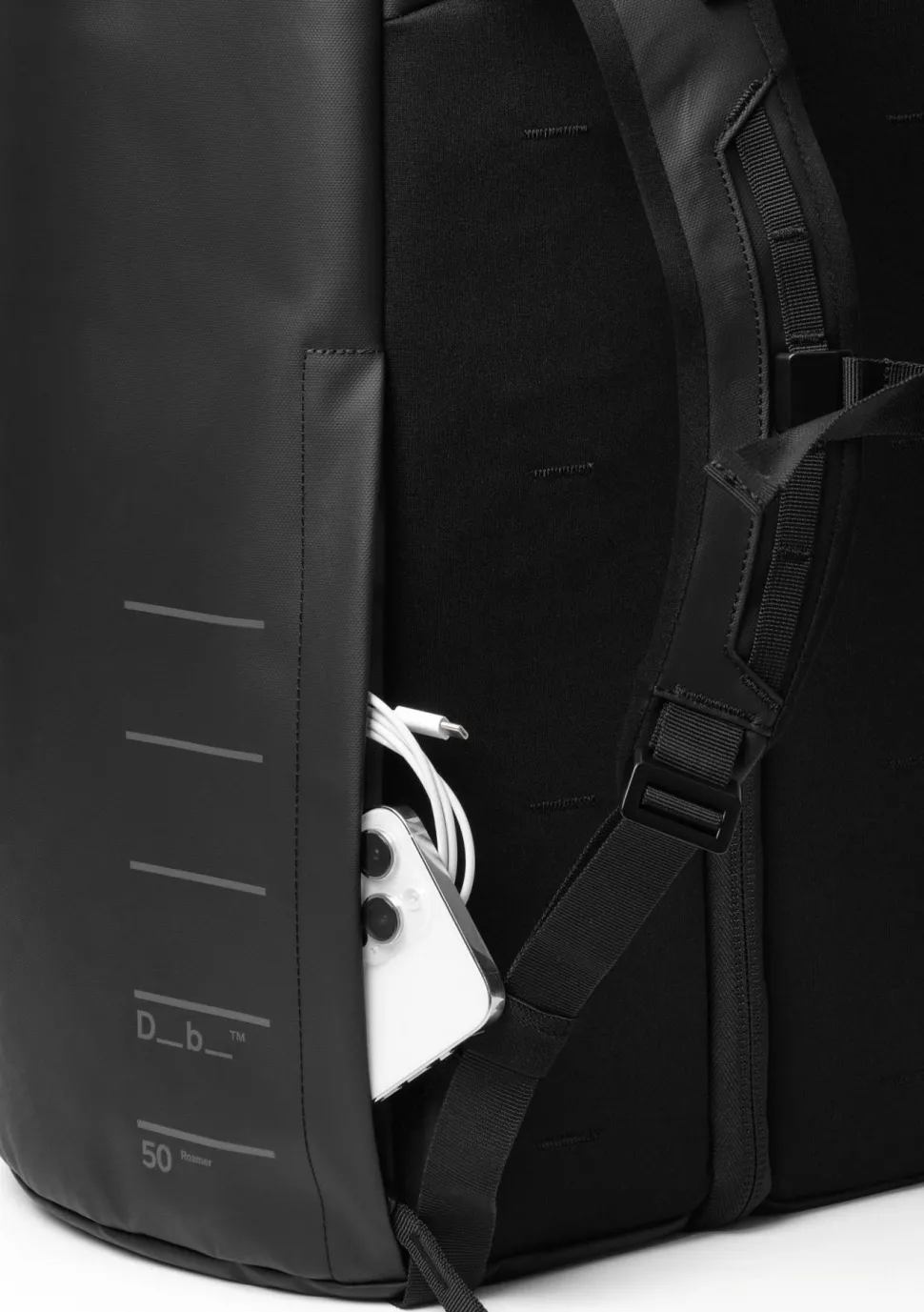 Db Roamer Pro Split Duffel 50L Cappuccino