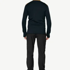Devold Men's Egga Grid Merino Jacket Wheat/Raw White/Ink