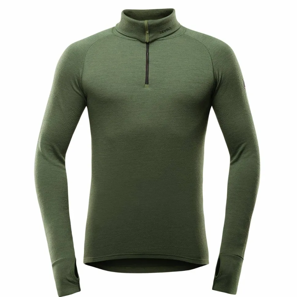 Devold Men's Expedition Zip Neck Forest