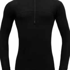 Devold Men's Lauparen Merino 190 Zip Neck Black