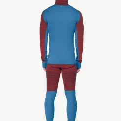 Devold Men's Tuvegga Merino Hoodie Cayenne
