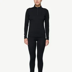 Devold Women's Breeze Plus Merino 200 Zip Neck Black