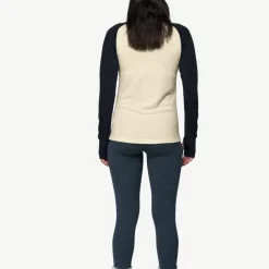 Devold Women's Expedition Merino Silk Zip Ink/offwhite