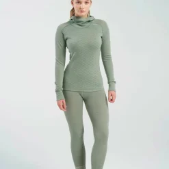 Devold Women's Kvitegga Merino 230 Hoodie Raw White