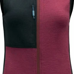 Devold Women's Nibba Hiking Vest Ink/Beetroot