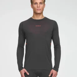 Dæhlie Men's Performance Wool Long Sleeve Obsidian