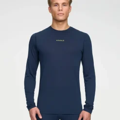 Dæhlie Men's Training Wool Mix Long Sleeve Navy