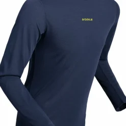Dæhlie Men's Training Wool Mix Long Sleeve Navy