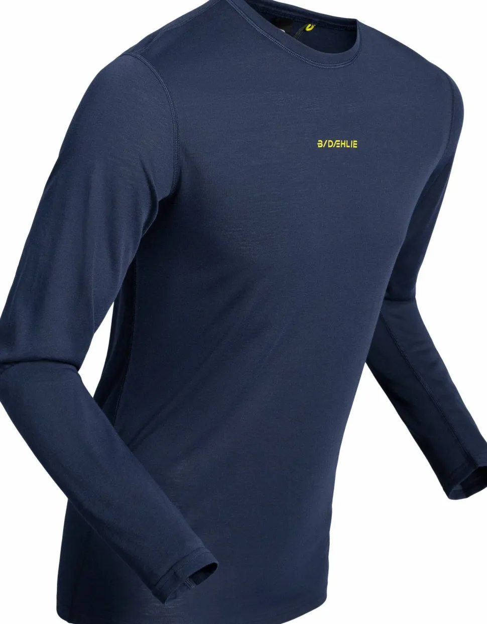 Dæhlie Men's Training Wool Mix Long Sleeve Navy