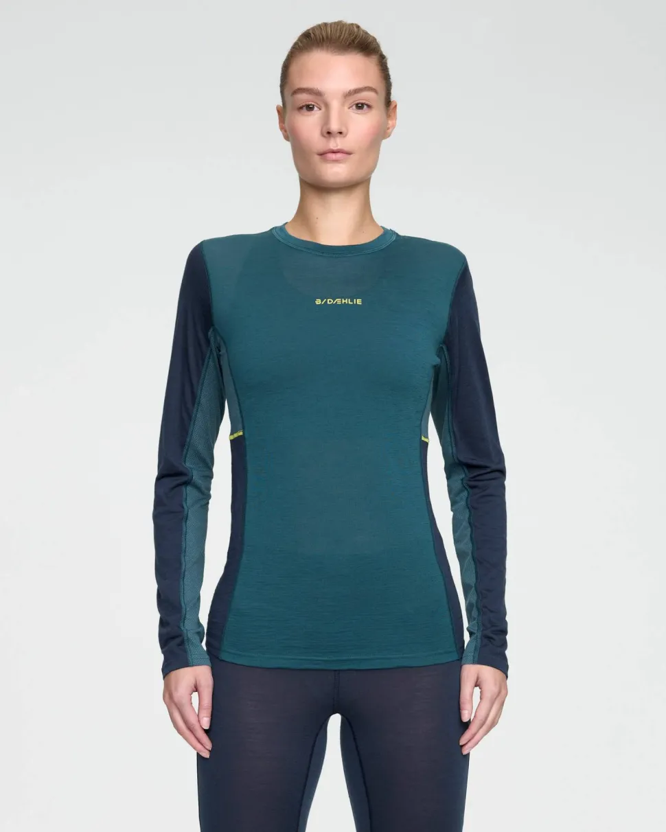 Dæhlie Women's Performance Wool Long Sleeve Teal