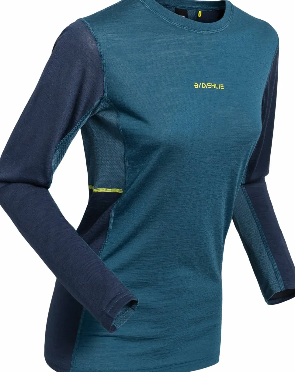Dæhlie Women's Performance Wool Long Sleeve Teal