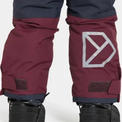 Didriksons Kids' Idre Pants 6 Rusty Wine
