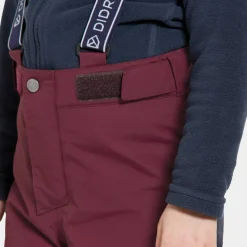 Didriksons Kids' Idre Pants 6 Rusty Wine