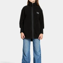 Didriksons Kids' Ampere Full Zip Long Black