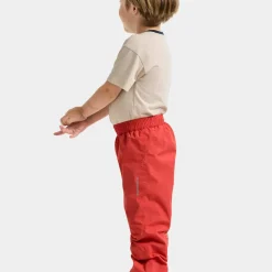Didriksons Kids' Avan Pants 2 Paprika