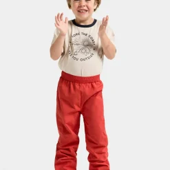 Didriksons Kids' Avan Pants 2 Paprika