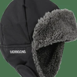 Didriksons Kids' Biggles Cap 6 Black