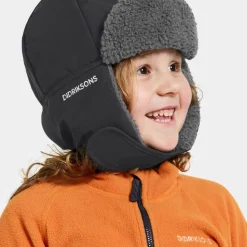 Didriksons Kids' Biggles Cap 6 Black