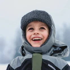 Didriksons Kids' Biggles Reflective Cap Silver