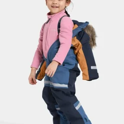 Didriksons Kids' Bjärven Coverall 4 Galaxy Blue