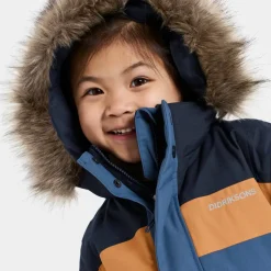 Didriksons Kids' Bjärven Coverall 4 Galaxy Blue