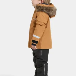 Didriksons Kids' Bjärven Parka 4 Almond Tree