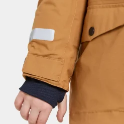 Didriksons Kids' Bjärven Parka 4 Almond Tree