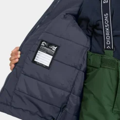 Didriksons Kids' Bjärven Parka 4 Navy