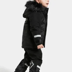Didriksons Kids' Bjärven Special Edition Parka Island Print Reflex