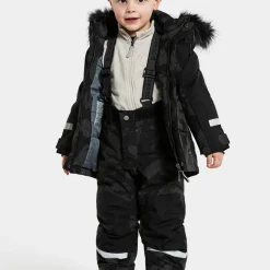 Didriksons Kids' Bjärven Special Edition Parka Island Print Reflex