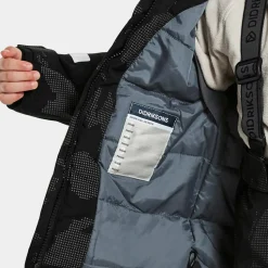 Didriksons Kids' Bjärven Special Edition Parka Island Print Reflex