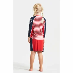 Didriksons Kids' Coral UV Skirt Chili Red
