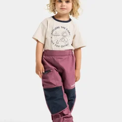 Didriksons Kids' Dusk Pants 6 Heather Pink