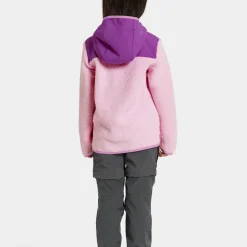 Didriksons Kids' Exa Full Zip Orchid Pink