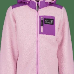 Didriksons Kids' Exa Full Zip Orchid Pink