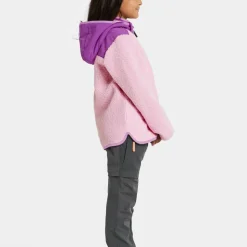 Didriksons Kids' Exa Full Zip Orchid Pink