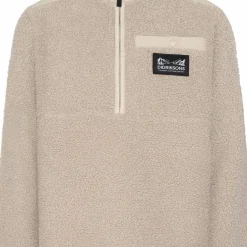 Didriksons Kids' Exa Half Zip Beach Beige