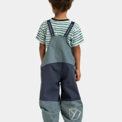 Didriksons Kids' Foxen Bib Pants Factory Blue