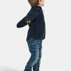 Didriksons Kids' Gibbs Full Zip 2 Navy039