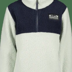Didriksons Kids' Gosig Half Zip Pale Mint