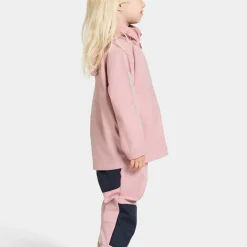 Didriksons Kids' Hallon Jacket Soft Pink