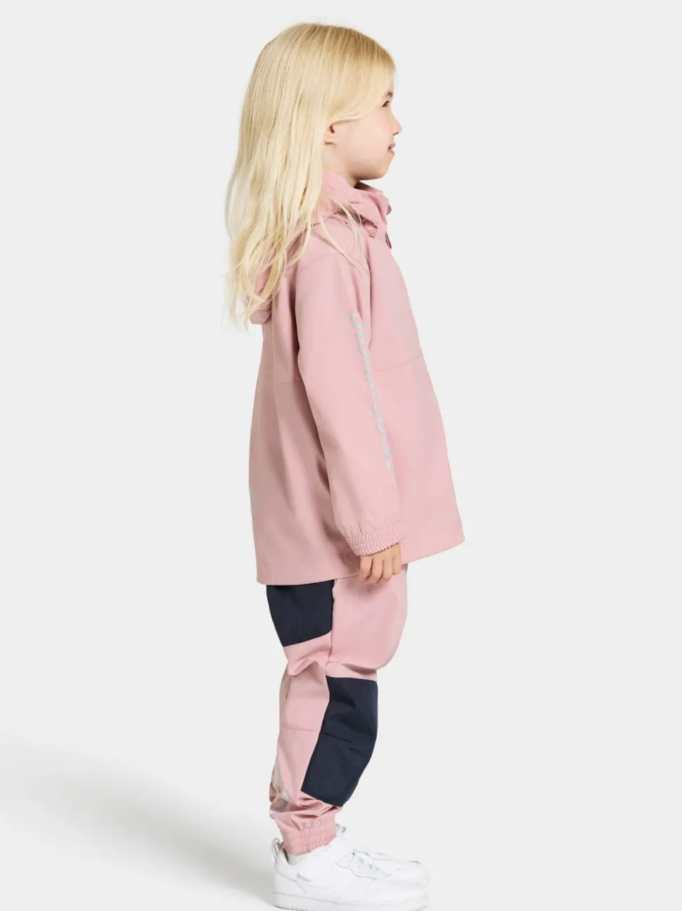 Didriksons Kids' Hallon Jacket Soft Pink