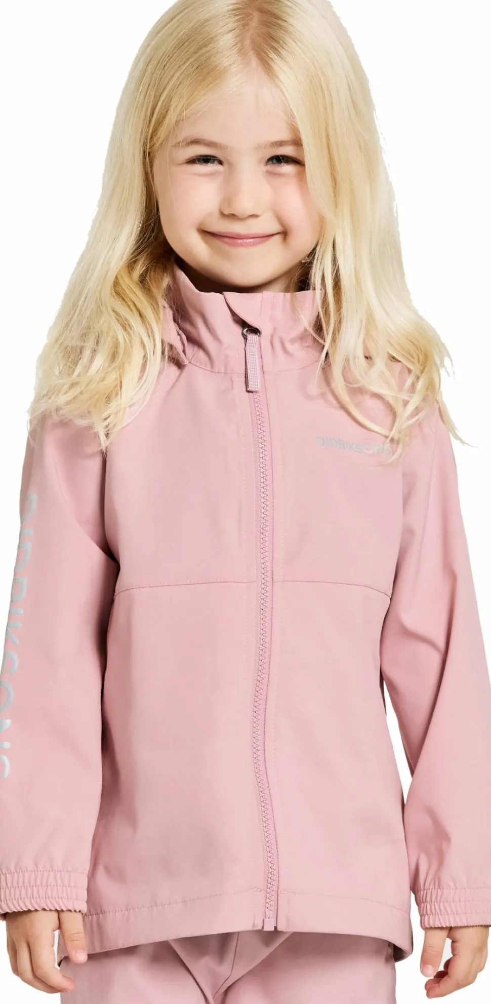 Didriksons Kids' Hallon Jacket Soft Pink