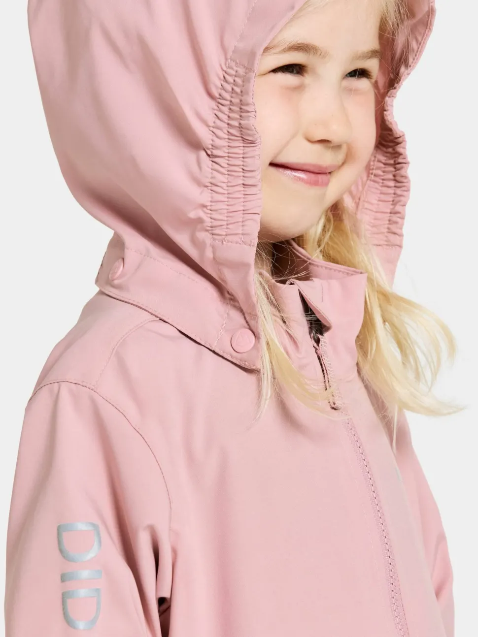 Didriksons Kids' Hallon Jacket Soft Pink
