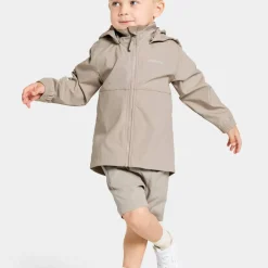 Didriksons Kids' Hallon Jacket Beach Beige