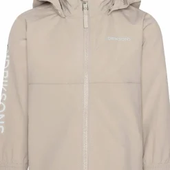 Didriksons Kids' Hallon Jacket Beach Beige