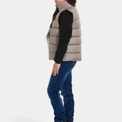 Didriksons Kids' Kilo Vest 2 Ash Brown