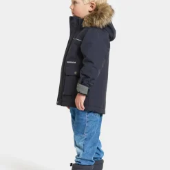 Didriksons Kids' Kure Parka 6 Navy