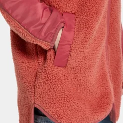 Didriksons Kids' Marmor Full Zip Long Mineral Red