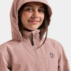 Didriksons Kids' Meliss Jacket 2 Vintage Pink